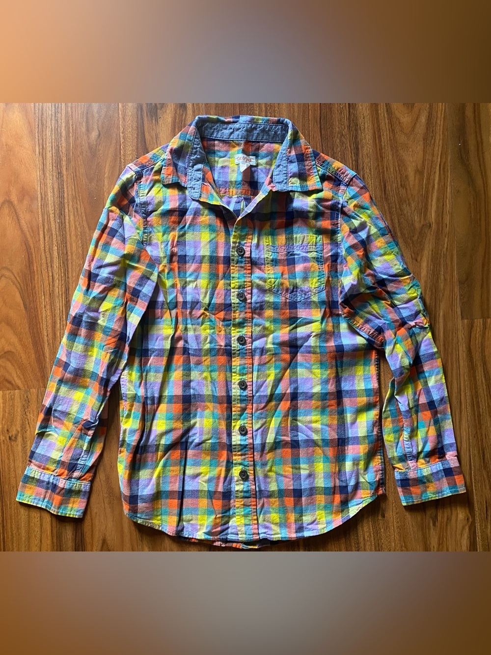Boys L 12/14 Cat & Jack button down dress shirt